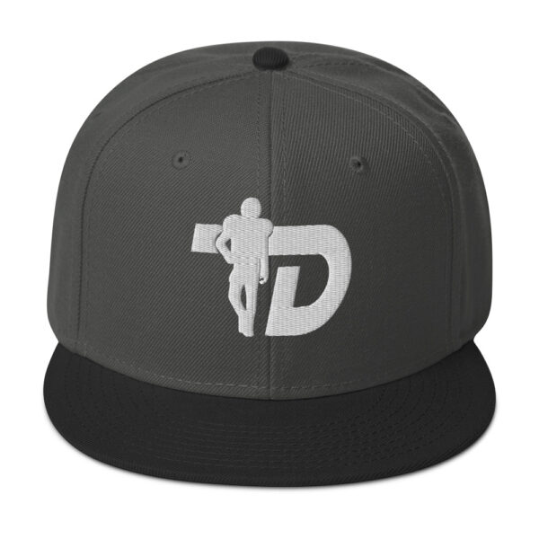 Hat - Snapback Hat - TD White Logo - Image 6