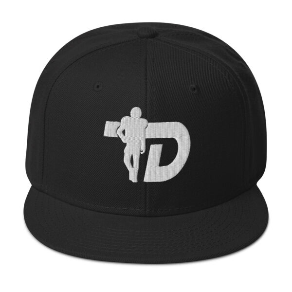 Hat - Snapback Hat - TD White Logo