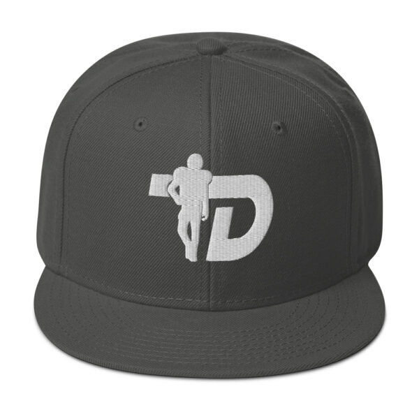 Hat - Snapback Hat - TD White Logo - Image 7