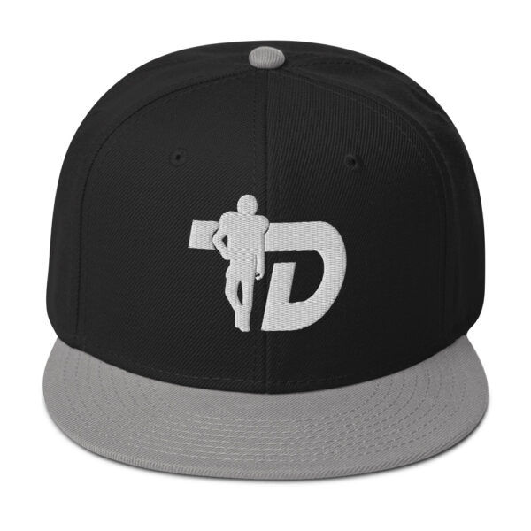 Hat - Snapback Hat - TD White Logo - Image 3