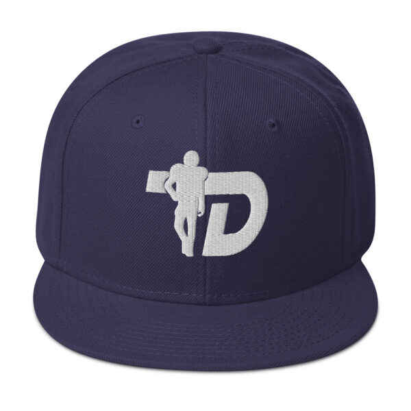 Hat - Snapback Hat - TD White Logo - Image 4