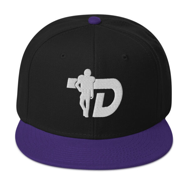 Hat - Snapback Hat - TD White Logo - Image 2