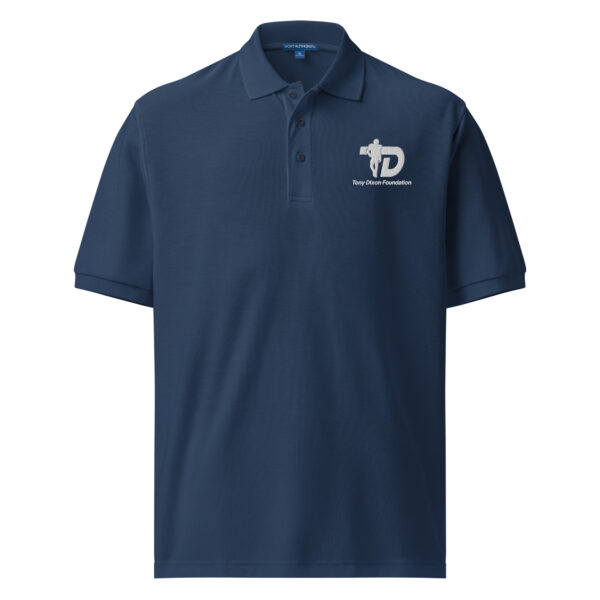 Polo - TDF24 Classic White Logo Premium Polo - Image 3