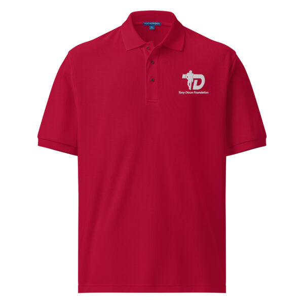 Polo - TDF24 Classic White Logo Premium Polo - Image 2