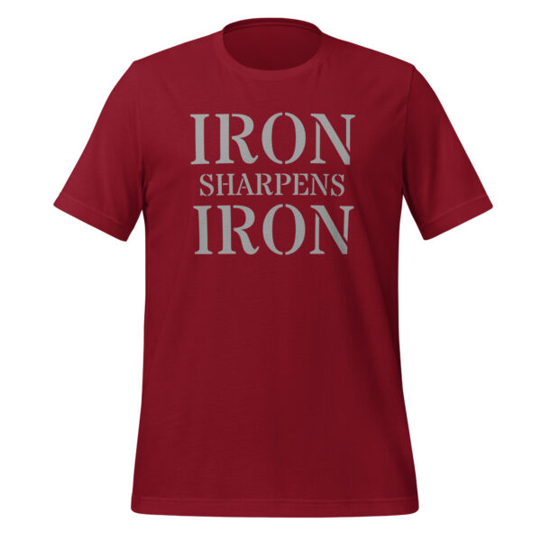 Tee - Iron Sharpens Iron - Unisex t-shirt - Image 5