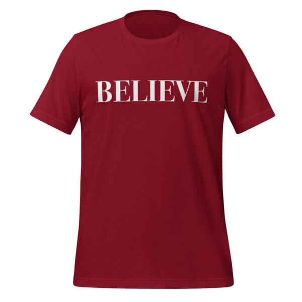 Tee - Believe - Unisex t-shirt - Image 5